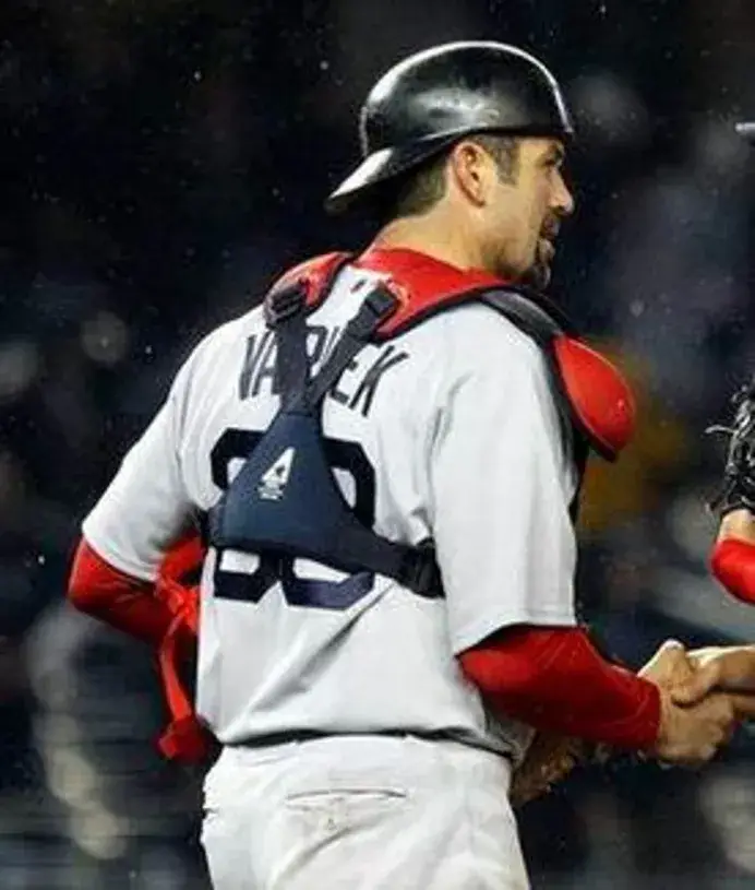 JASON VARITEK Boston Red Sox 2010 Majestic AUTHENTIC Away Baseball Jersey 
