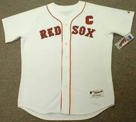 JASON VARITEK Boston Red Sox 2010 Majestic AUTHENTIC Home Baseball Jersey