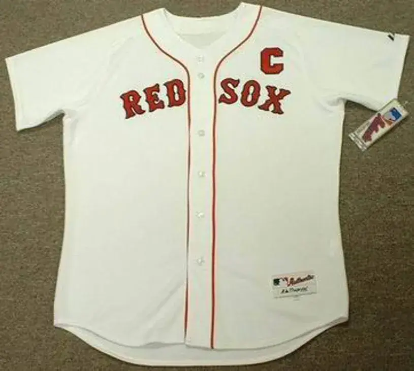 JASON VARITEK Boston Red Sox 2010 Majestic AUTHENTIC Home Baseball Jersey