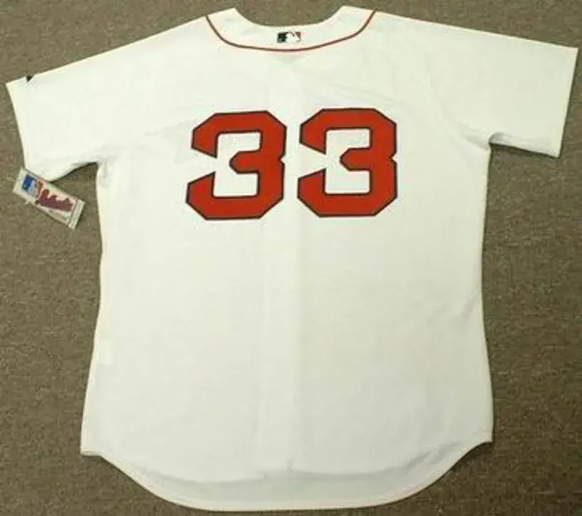 JASON VARITEK Boston Red Sox 2010 Majestic AUTHENTIC Home Baseball Jersey 
