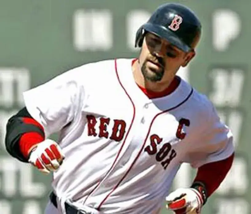 JASON VARITEK Boston Red Sox 2010 Majestic AUTHENTIC Home Baseball Jersey 