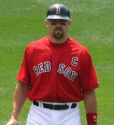 JASON VARITEK Boston Red Sox 2010 Majestic Throwback Alternate Baseball Jersey 