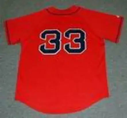 JASON VARITEK Boston Red Sox 2010 Majestic Throwback Alternate Baseball Jersey 