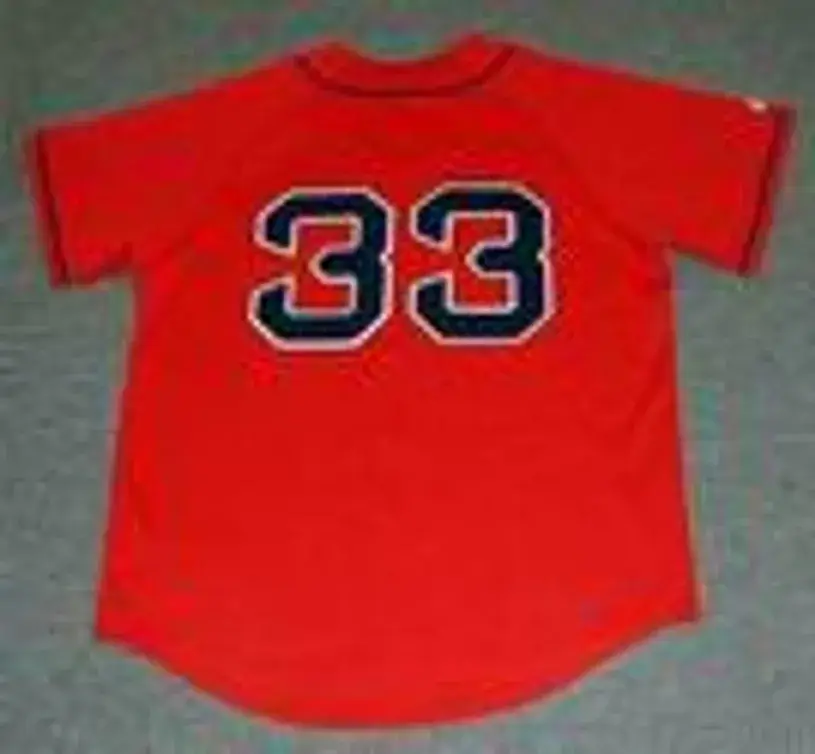 JASON VARITEK Boston Red Sox 2010 Majestic Throwback Alternate Baseball Jersey 