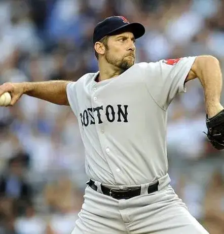 JOHN SMOLTZ Boston Red Sox 2009 Majestic Throwback Away Baseball Jersey 