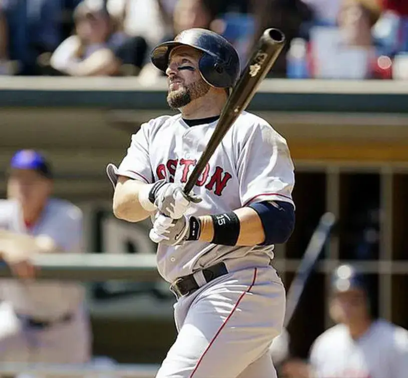 KEVIN MILLAR Boston Red Sox 2004 Majestic Throwback Away Baseball Jersey 