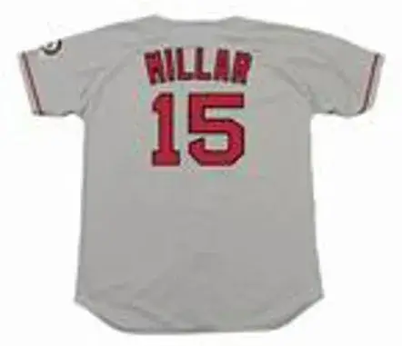 KEVIN MILLAR Boston Red Sox 2004 Majestic Throwback Away Baseball Jersey 
