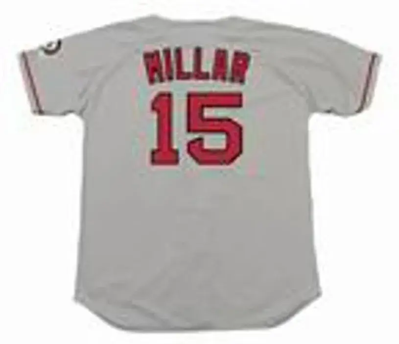 KEVIN MILLAR Boston Red Sox 2004 Majestic Throwback Away Baseball Jersey 