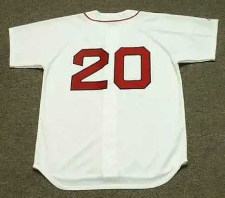 KEVIN YOUKILIS Boston Red Sox 2008 Majestic Throwback Home Baseball Jersey 