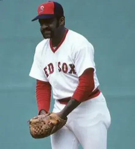 LUIS TIANT Boston Red Sox 1975 Majestic Cooperstown Home Throwback Baseball Jersey 