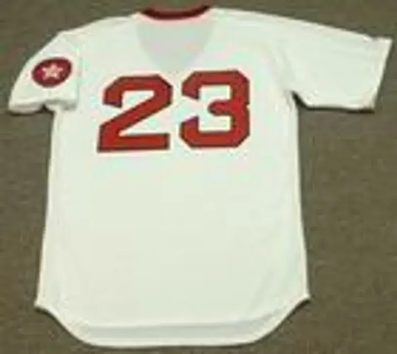 LUIS TIANT Boston Red Sox 1975 Majestic Cooperstown Home Throwback Baseball Jersey 