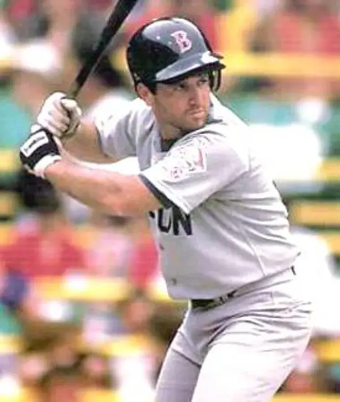 MARTY BARRETT Boston Red Sox 1987 Majestic Throwback Away Baseball Jersey 