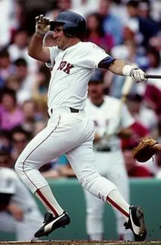 MARTY BARRETT Boston Red Sox 1987 Majestic Throwback Home Baseball Jersey 