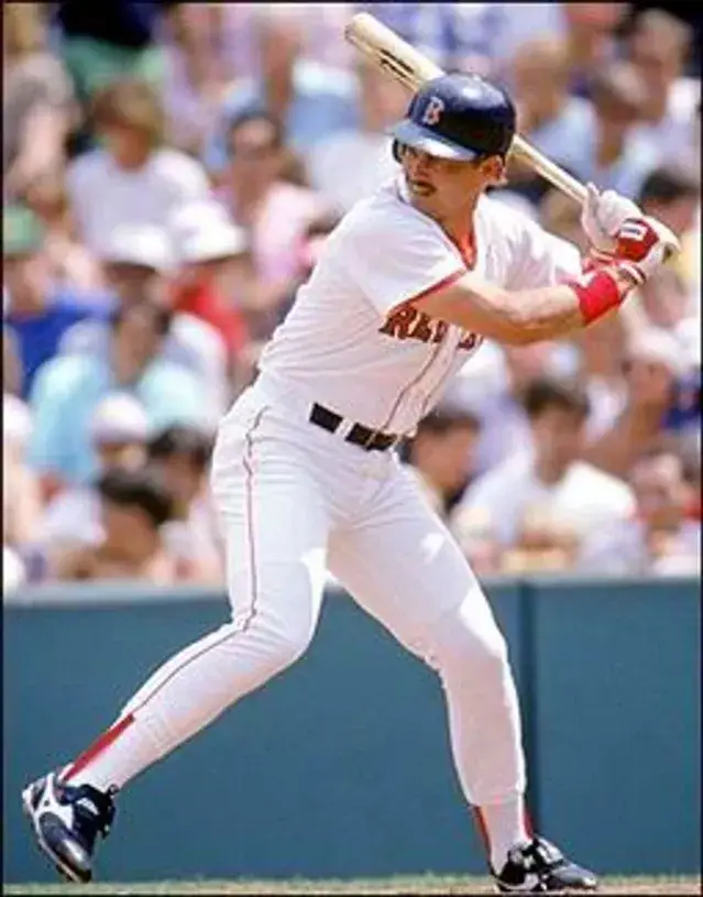 MIKE GREENWELL Boston Red Sox 1987 Majestic Throwback Home Baseball Jersey 