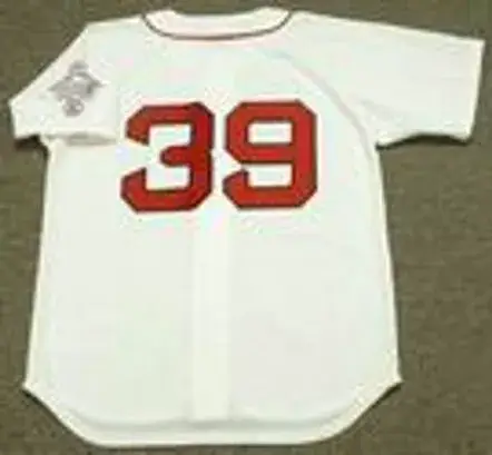 MIKE GREENWELL Boston Red Sox 1987 Majestic Throwback Home Baseball Jersey 