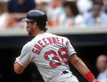 MIKE GREENWELL Boston Red Sox 1993 Majestic Throwback Away Baseball Jersey 
