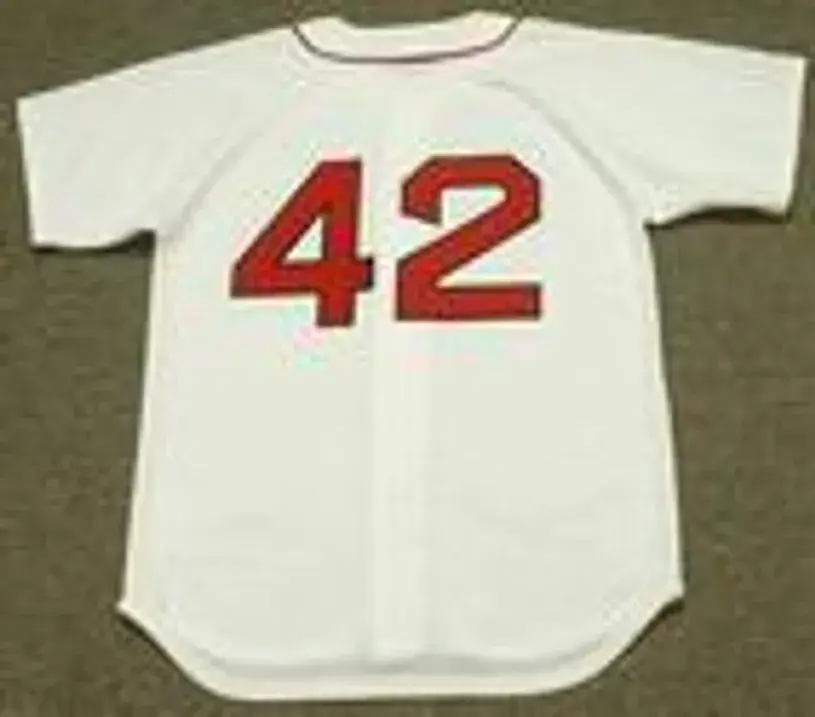 MO VAUGHN Boston Red Sox 1995 Majestic Throwback Home Baseball Jersey 
