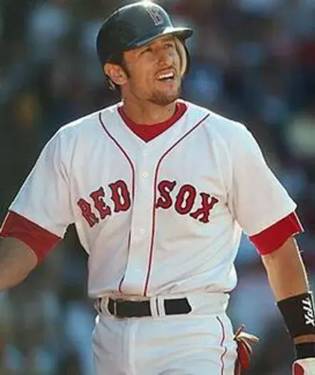 NOMAR GARCIAPARRA Boston Red Sox 1997 Majestic Throwback Home Baseball Jersey 