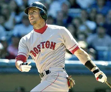 NOMAR GARCIAPARRA Boston Red Sox 1999 Majestic Throwback Away Baseball Jersey 