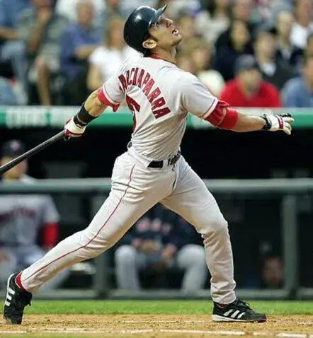 NOMAR GARCIAPARRA Boston Red Sox 1999 Majestic Throwback Away Baseball Jersey 