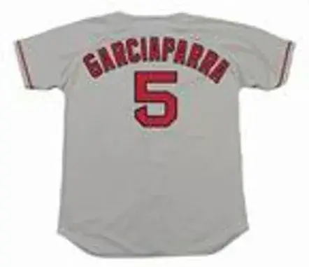 NOMAR GARCIAPARRA Boston Red Sox 1999 Majestic Throwback Away Baseball Jersey 
