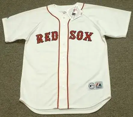 PEDRO MARTINEZ Boston Red Sox 2004 Majestic Throwback Home Baseball Jersey