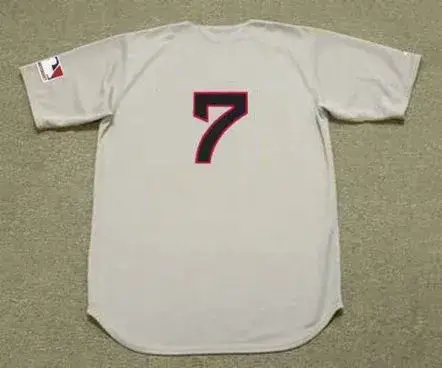 REGGIE SMITH Boston Red Sox 1969 Away Majestic Throwback Baseball Jersey
