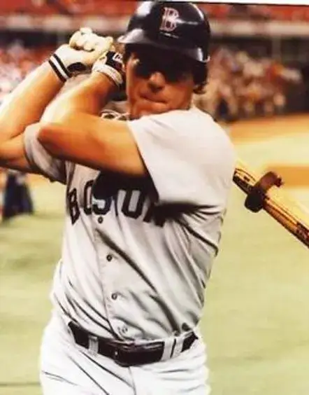 RICH GEDMAN Boston Red Sox 1987 Majestic Cooperstown Throwback Away Jersey 