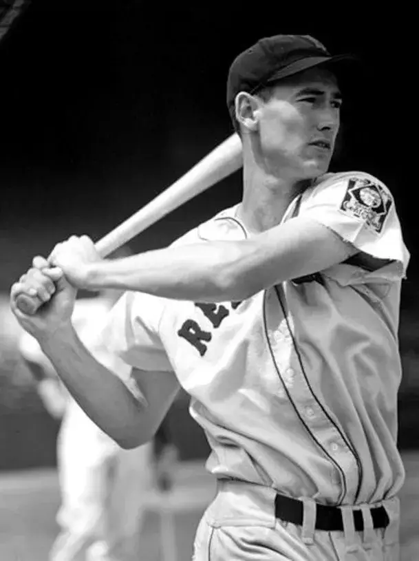 TED WILLIAMS Boston Red Sox 1939 Home Majestic Throwback Baseball Jersey 