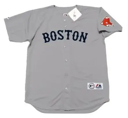 TIM WAKEFIELD Boston Red Sox 2009 Majestic Throwback Away Baseball Jersey