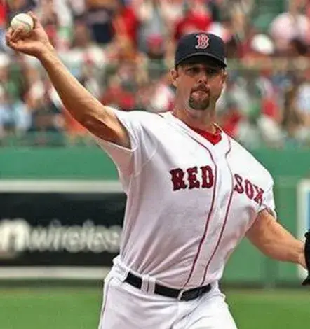 TIM WAKEFIELD Boston Red Sox 2009 Majestic Throwback Home Baseball Jersey 