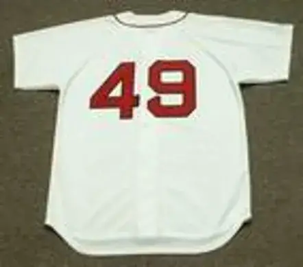 TIM WAKEFIELD Boston Red Sox 2009 Majestic Throwback Home Baseball Jersey 