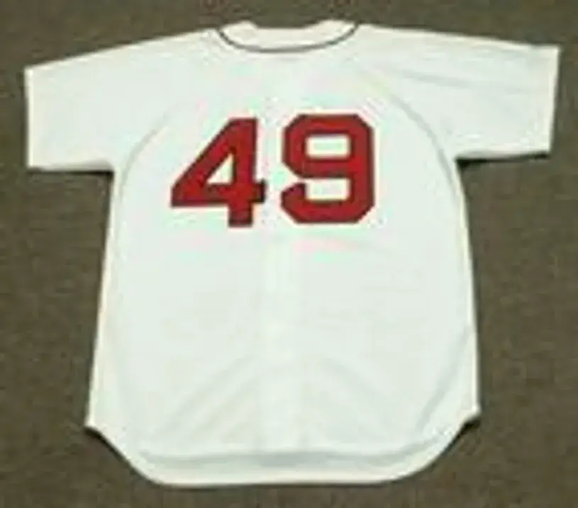 TIM WAKEFIELD Boston Red Sox 2009 Majestic Throwback Home Baseball Jersey 