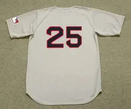 TONY CONIGLIARO Boston Red Sox 1969 Away Majestic Throwback Baseball Jersey