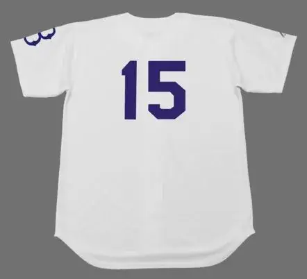 SANDY AMOROS Brooklyn Dodgers Majestic Cooperstown Throwback Baseball Jersey