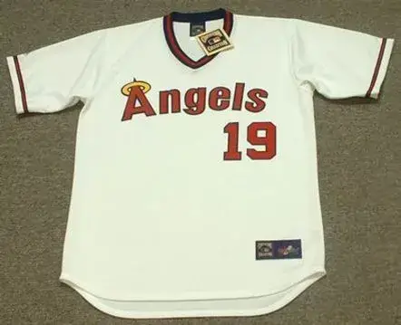 FRED LYNN California Angels 1982 Majestic Cooperstown Throwback Baseball Jersey