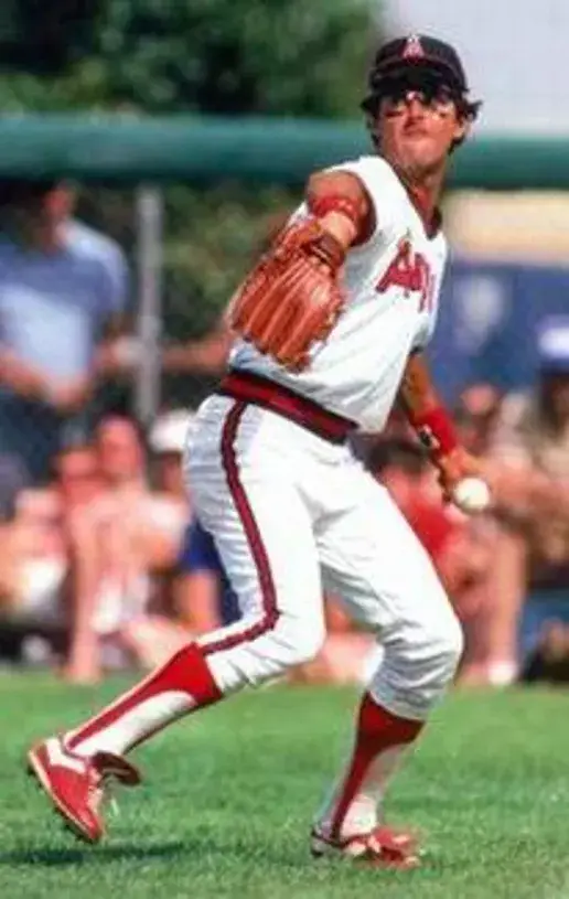 FRED LYNN California Angels 1982 Majestic Cooperstown Throwback Baseball Jersey 