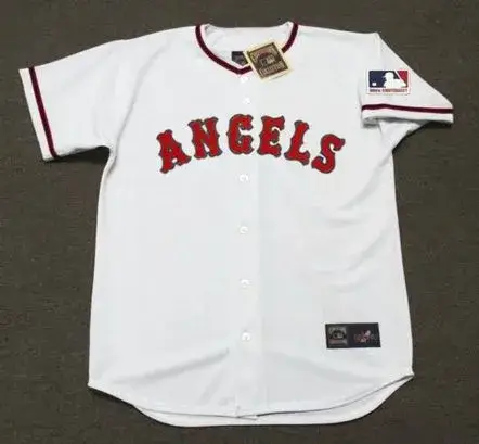 HOYT WILHELM California Angels 1969 Majestic Cooperstown Home Baseball Jersey