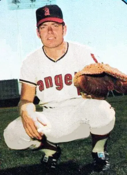 JEFF TORBORG California Angels 1972 Majestic Cooperstown Home Baseball Jersey 