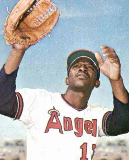 MICKEY RIVERS California Angels 1975 Home Majestic Throwback Baseball Jersey 