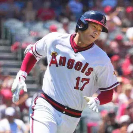 SHOHEI OHTANI California Angels 1980’s Home Majestic Throwback Baseball Jersey 