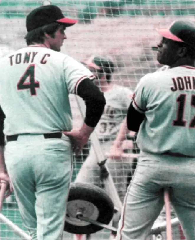TONY CONIGLIARO California Angels 1971 Home Majestic Baseball Throwback Jersey 