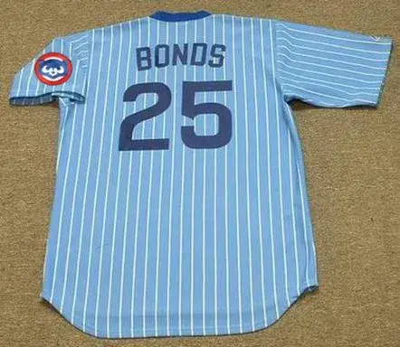 BOBBY BONDS Chicago Cubs 1981 Majestic Throwback Baseball Jersey 