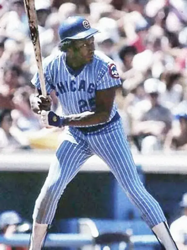 BOBBY BONDS Chicago Cubs 1981 Majestic Throwback Baseball Jersey 