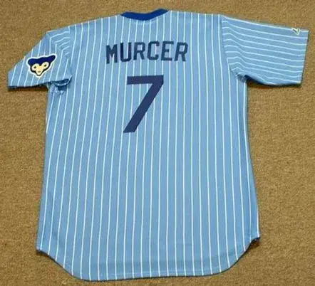BOBBY MURCER Chicago Cubs 1978 Majestic Cooperstown Throwback Baseball Jersey 
