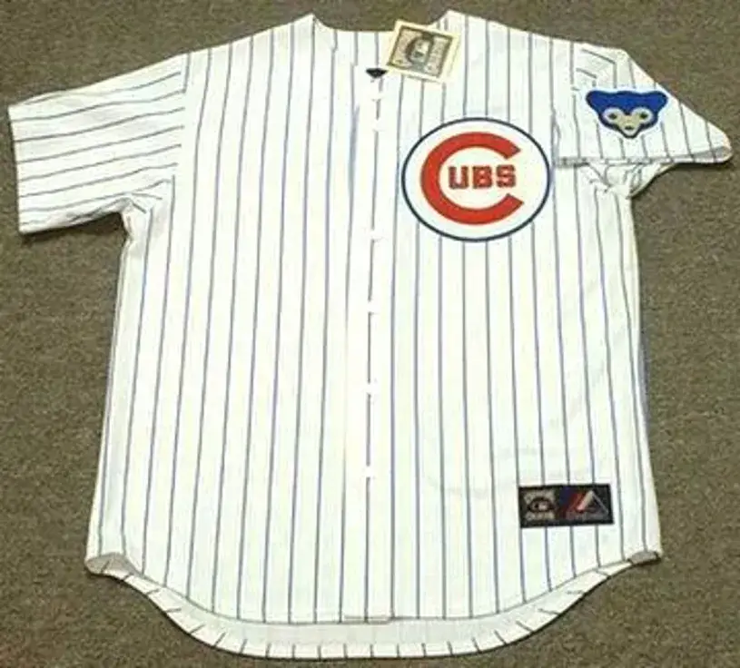 CHICAGO CUBS 1960’s Majestic Cooperstown Home Jersey Customized “Any Number”