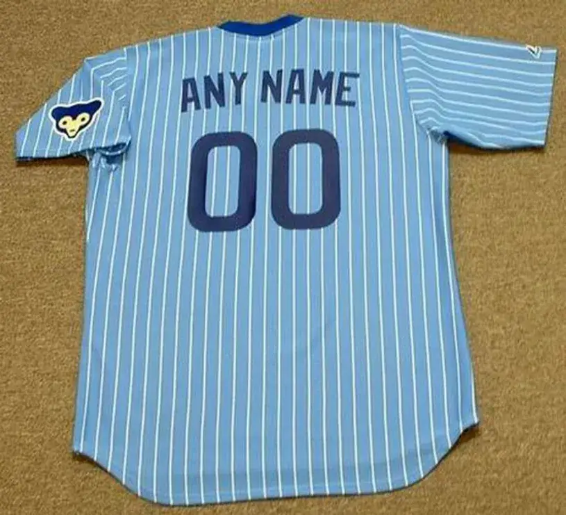 CHICAGO CUBS 1970’s Majestic Cooperstown Throwback Away Jersey Customized “Any Name & Number(s)” 