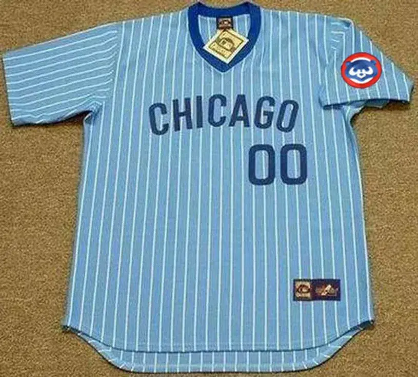 CHICAGO CUBS 1980’s Majestic Cooperstown Away Jersey Customized “Any Name & Number(s)”