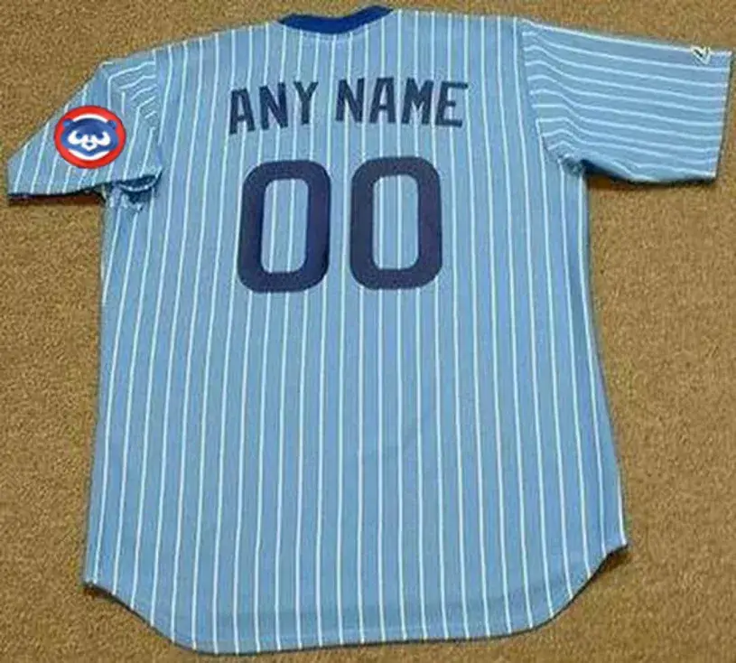 CHICAGO CUBS 1980’s Majestic Cooperstown Away Jersey Customized “Any Name & Number(s)” 
