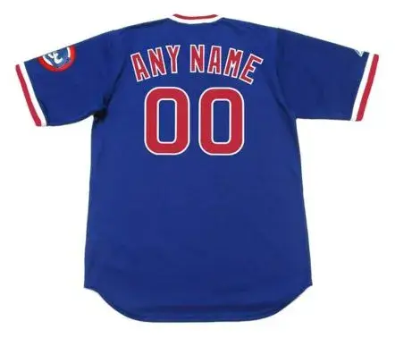 CHICAGO CUBS 1980’s Majestic Throwback Away Jersey Customized with “Any Name & Number(s)” 